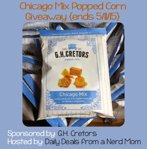 Chicago Mix Popped Corn Giveaway {ends 5/11/15}