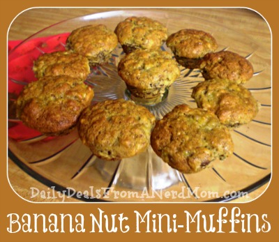 Banana Mini-Muffin Recipe