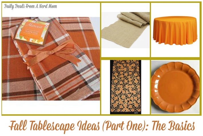 Fall Tablescape Ideas (Part One): The Basics