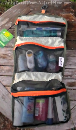 Upcycled Tent Dopp Kit
