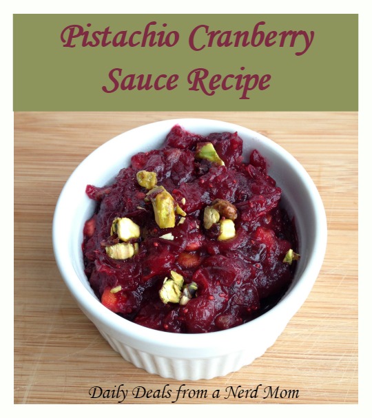 Pistachio Cranberry Sauce Recipe