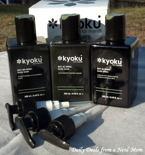 Kyoku for Men: Wind Body Lotion + Scrub + Wash Combo Review