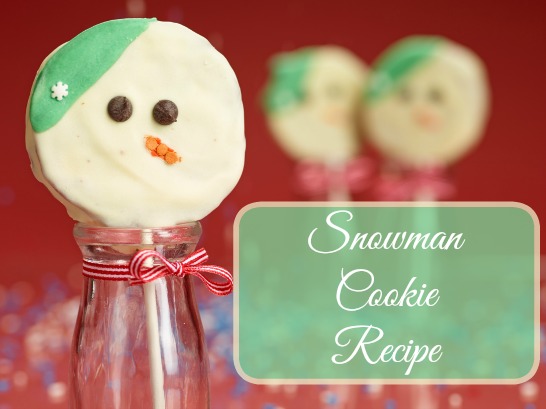 Snowman Cookie Recipe 