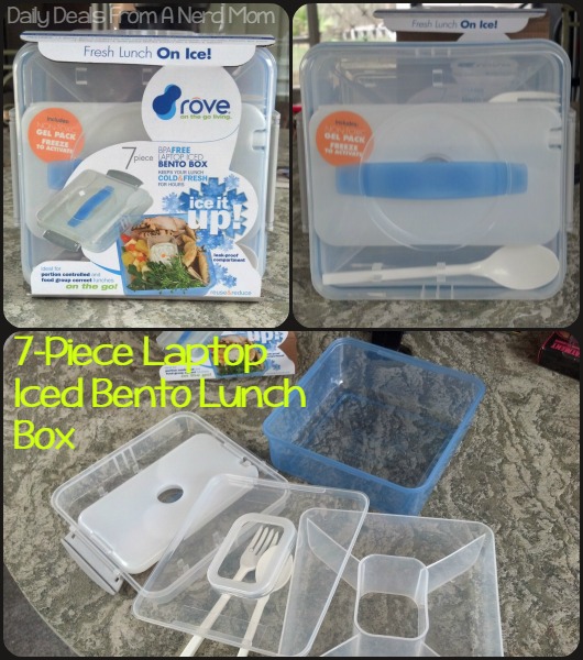 7-Piece Laptop Iced Bento Lunch Box