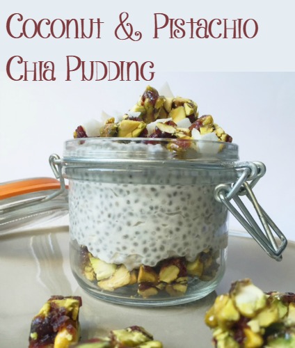 Coconut & Pistachio Chia Pudding Recipe