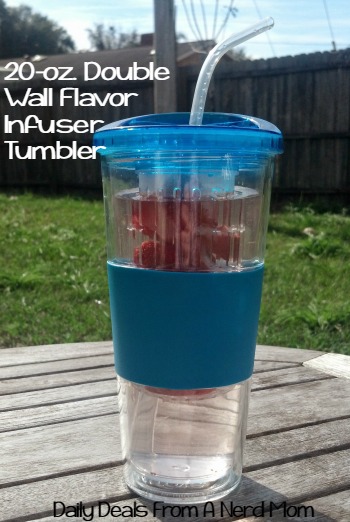 20-Ounce Double Wall Flavor Infuser Tumbler