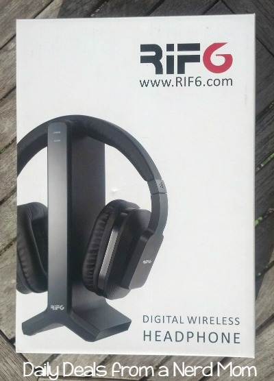 RIF6 Digital Wireless Headphones with Charging Dock