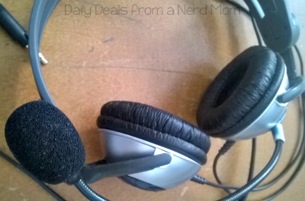 Kidz Gear Deluxe Stereo Headset Headphones with Boom Microphone