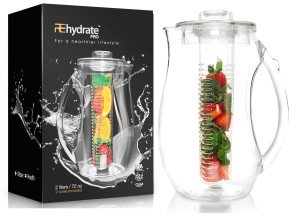 Rehydrate Pro Water Infuser Pitcher 