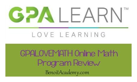 GPALOVEMATH Online Math Program from GPA LEARN Review