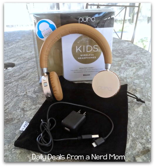 Puro Kids Healthy Ears Wireless Headphones Review >> Daily Deals from a Nerd Mom