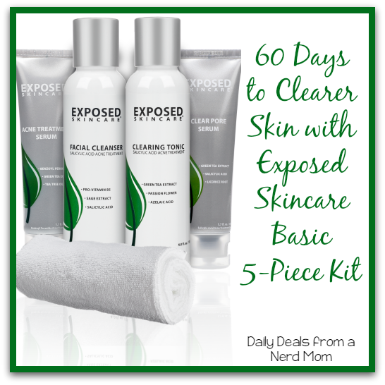 60 Days to Clearer Skin with Exposed Skincare - Daily Deals from a Nerd Mom