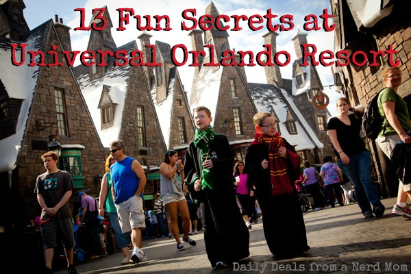 13 Fun Secrets at Universal Orlando Resort