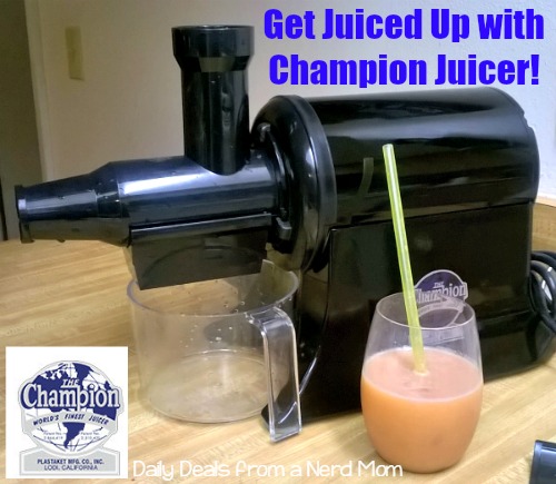 Get Juiced Up with Champion Juicer!