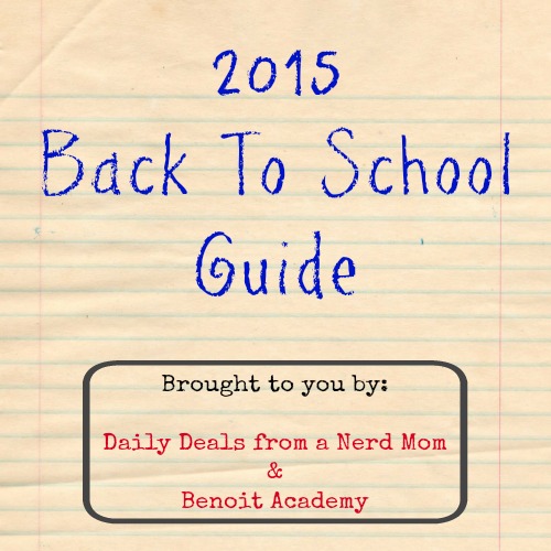 2015 Back To School Guide