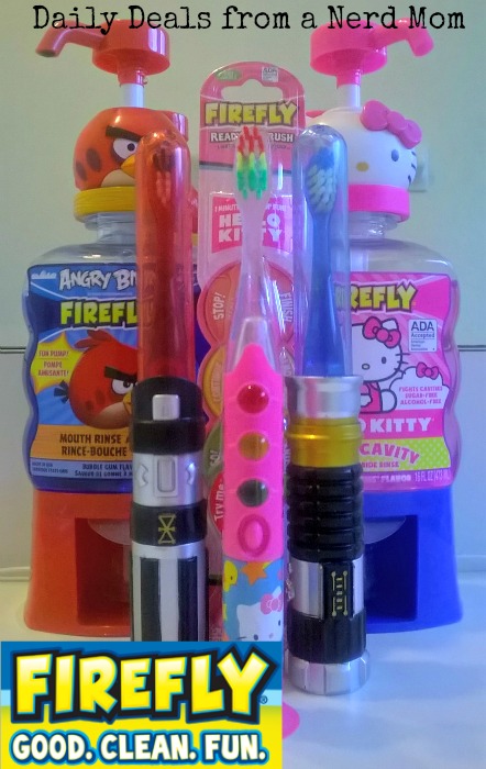 Firefly Toothbrush and Mouthwash Review