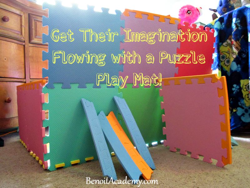 Get Their Imagination Flowing with a Puzzle Play Mat!