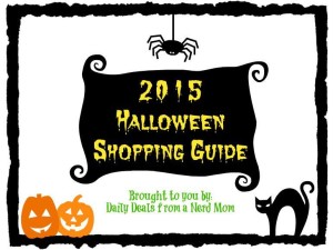 2015 Halloween Shopping Guide >> Daily Deals from a Nerd Mom