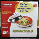 NuWave Duralon Stainless Steel Grill Pan