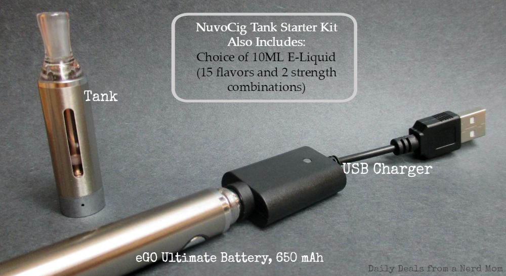 NuvoCig Tank Starter Kit