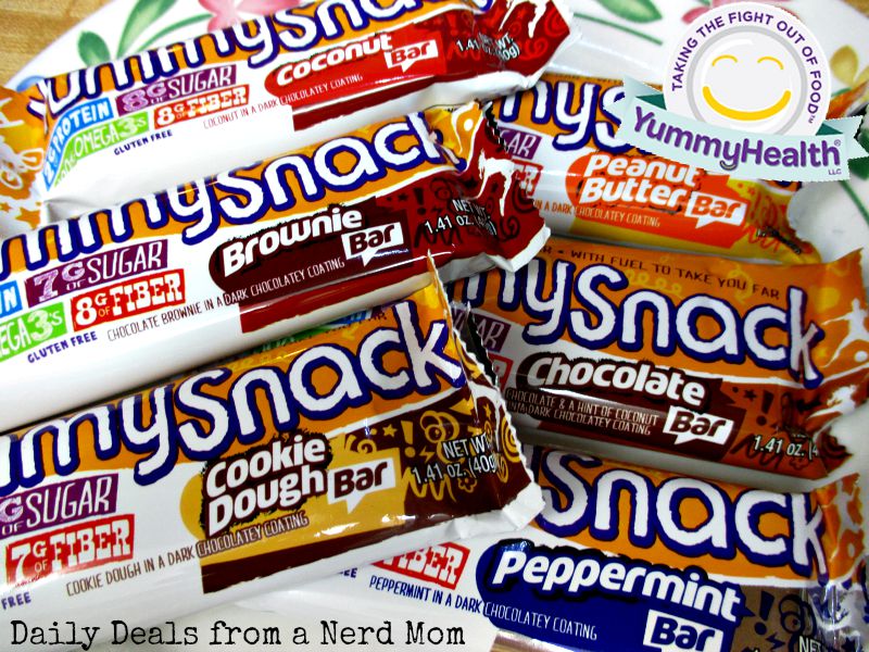 YummySnack Bars - the “Better-Than-Candy” Bars!