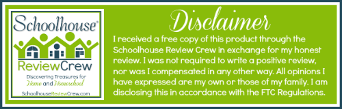 Schoolhouse Review Crew Disclaimer