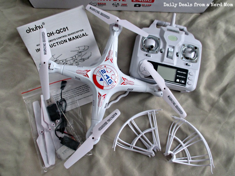 Gyro RC Quadcopter with Camera