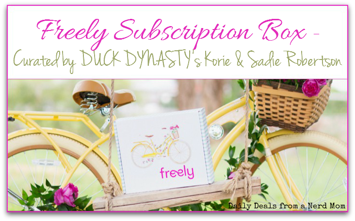 Freely Subscription Box Curated by DUCK DYNASTY's Korie & Sadie Robertson‏