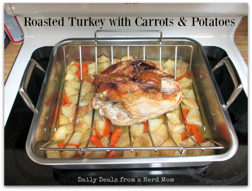 Roasted Turkey with Carrots and Potatoes