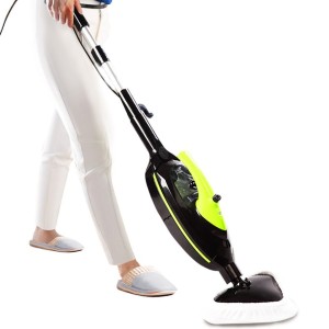 SKG 1500W Non-Chemical 212F Hot Steam Mops, Carpet and Floor Cleaning Machine (6-in-1 Accessories)