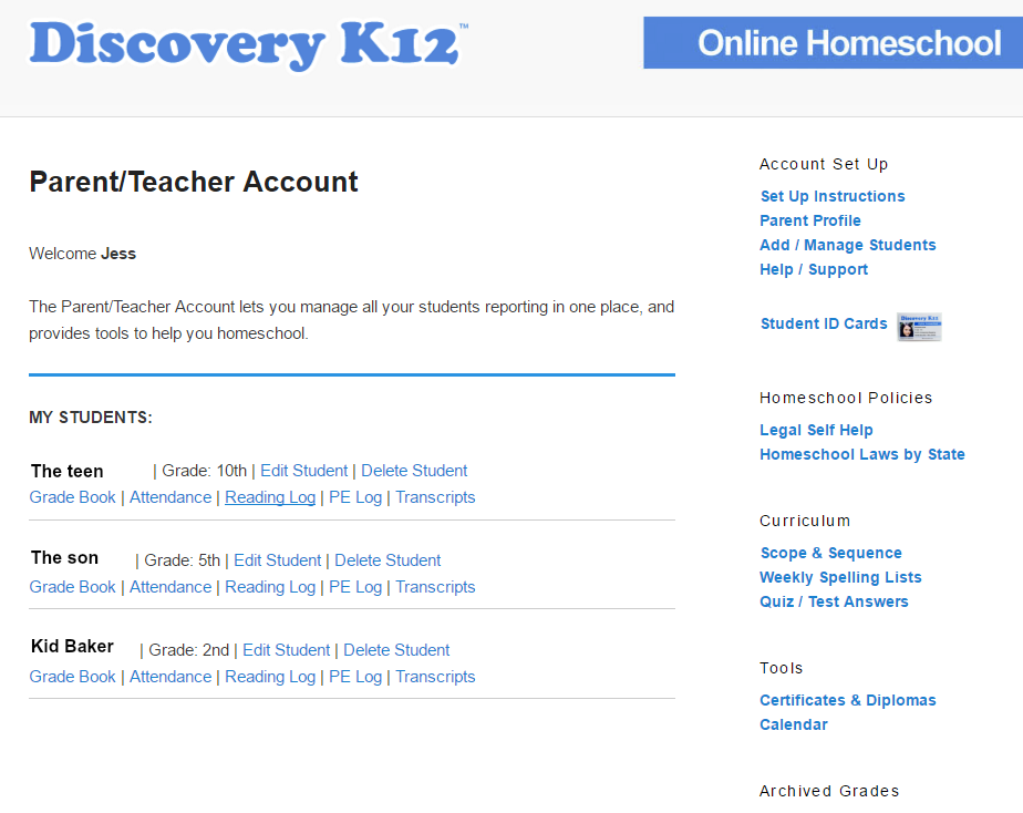 Discovery K12 - FREE Online Curriculum (Updated)