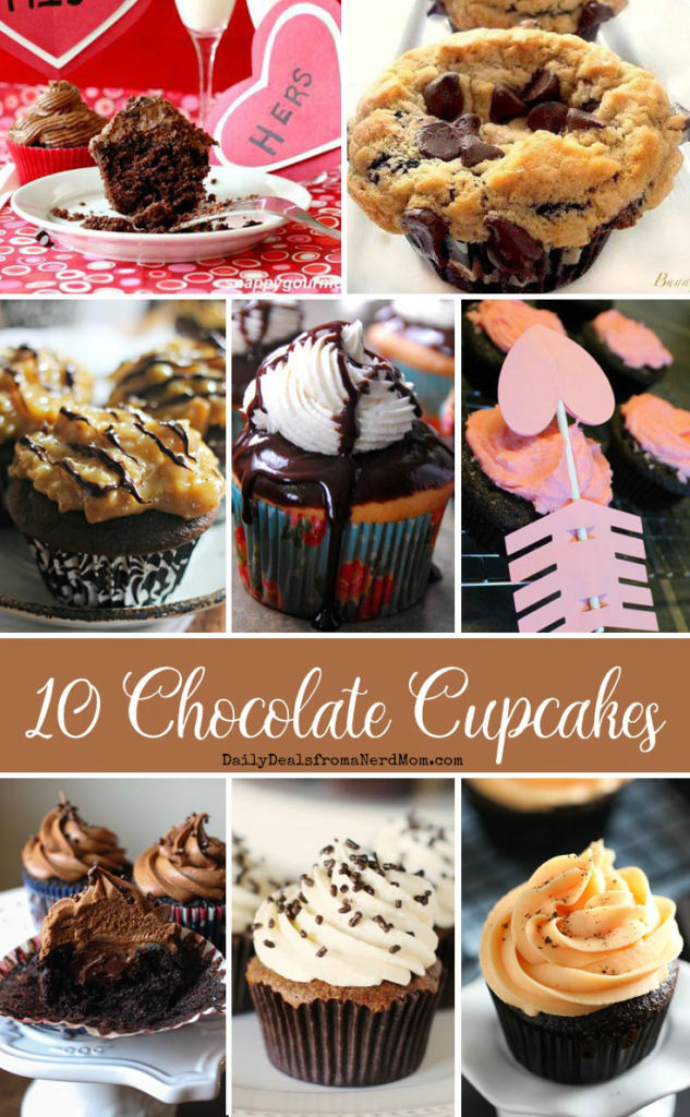 10 Delicious Chocolate Cupcake Recipes