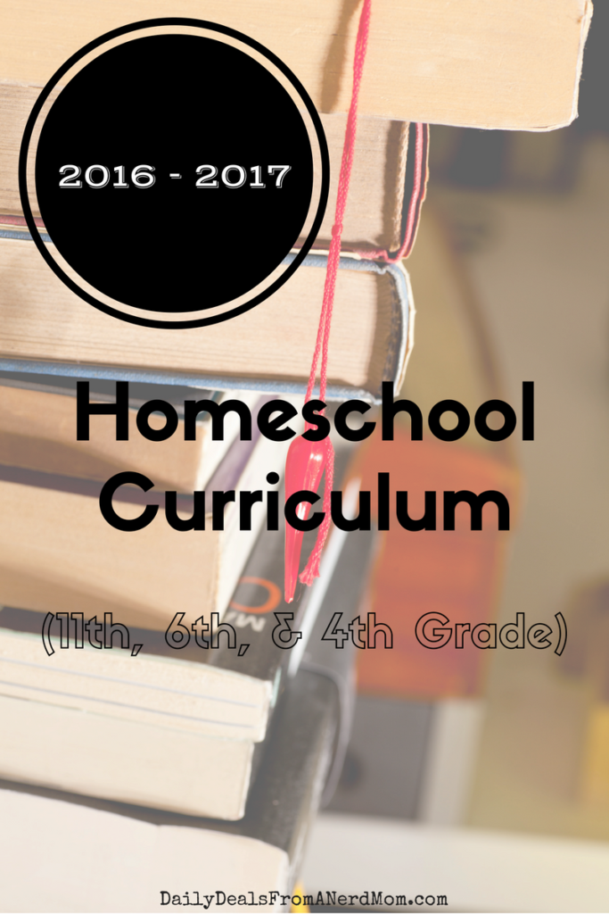 First Week Back to Homeschool - 2016 (Our Curriculum)