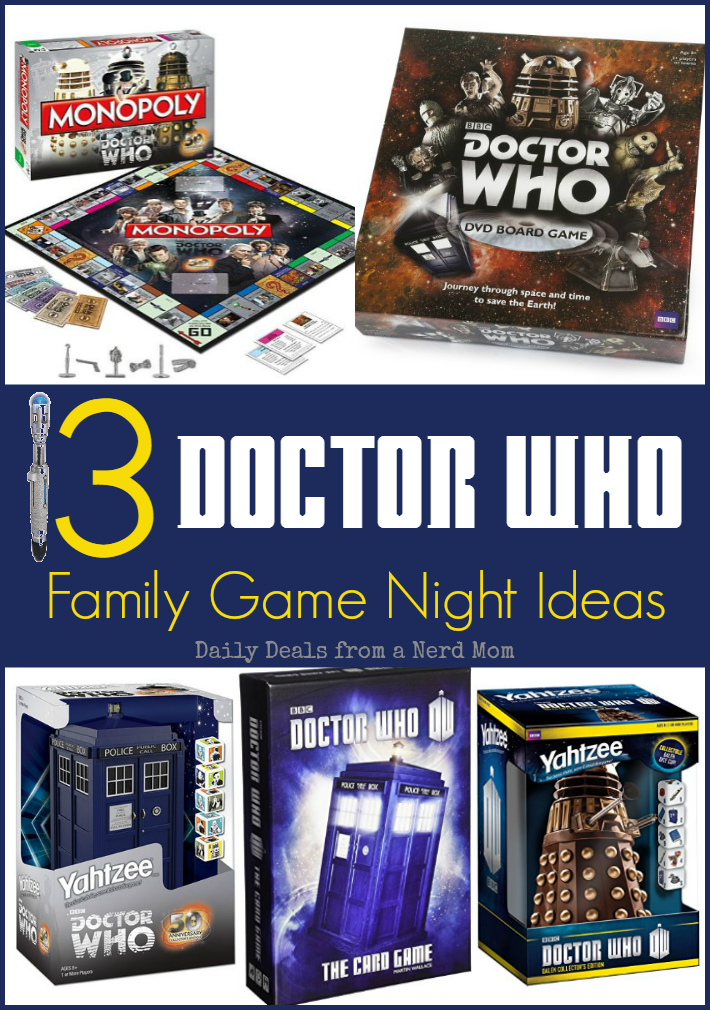 Doctor Who Family Game Night