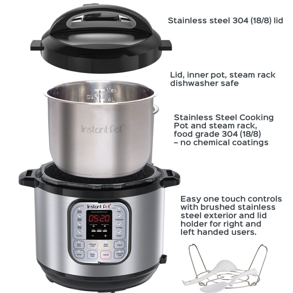 Instant Pot 7-in-1 Multi-Use Programmable Pressure Cooker