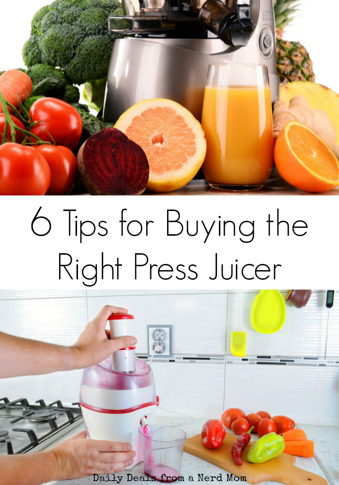 6 Tips for Buying the Right Press Juicer