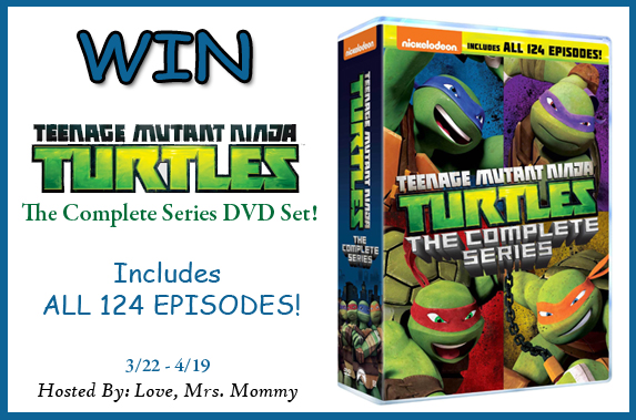TMNT Teenage Mutant Ninja Turtles Complete Series DVD GIVEAWAY!