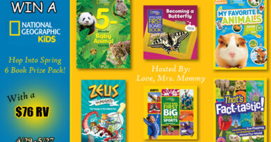 $76 National Geographic Kids Hop Into Spring Book Prize Pack Giveaway!