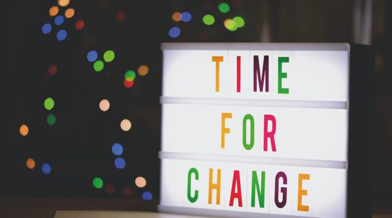 It's Never Too Late To Change Your Ways