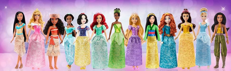 Mattel Disney Princess Fashion Dolls
