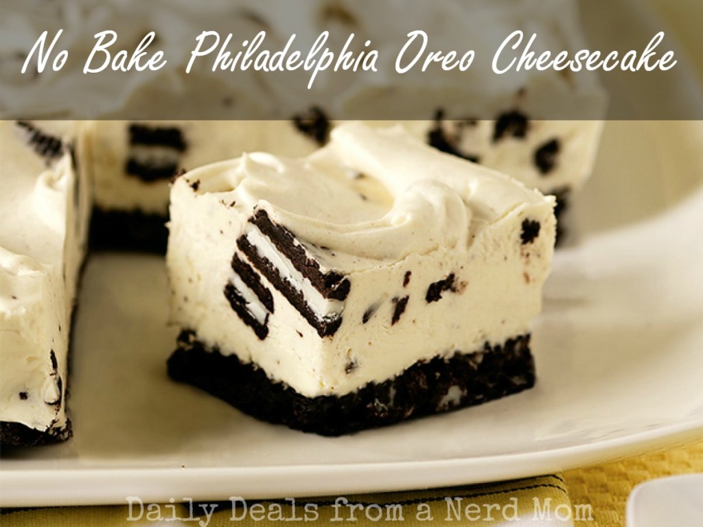 No Bake Philadelphia Oreo&nbsp;Cheesecake